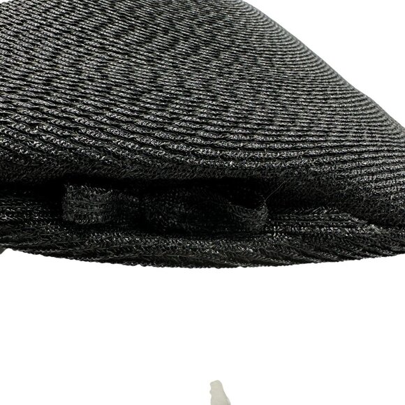 Norman Durand Original Designer Black Hat from the 1950-60s Vintage MCM - Picture 8 of 11